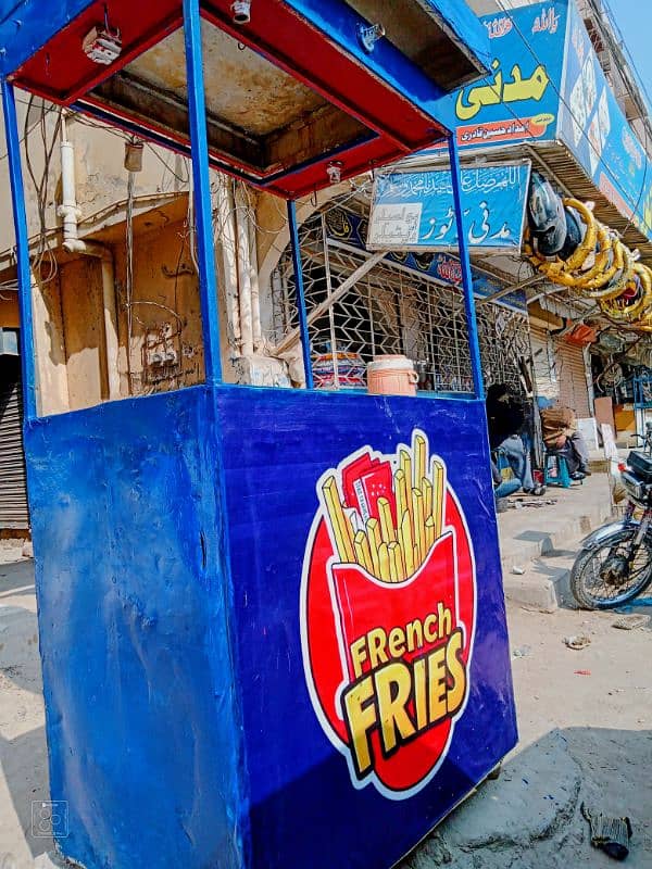 French Fries Counter For Sale in new condition 1