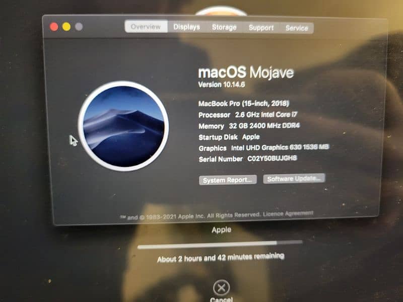 Macbook pro 15 inch 2018 | i7, 32GB, 512GB| 4GB Graphic Card 4