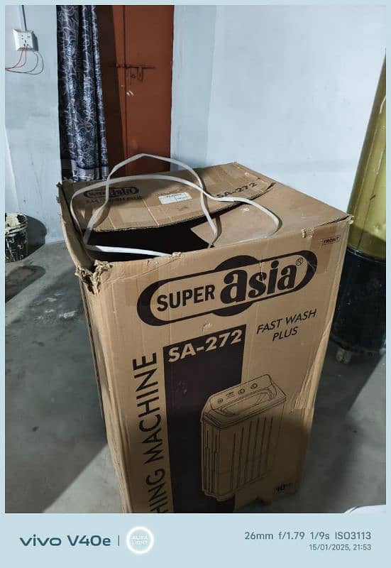 super Asia  washing machine sa 272 1