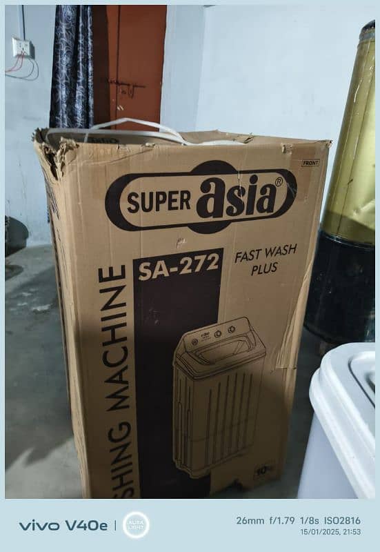 super Asia  washing machine sa 272 5