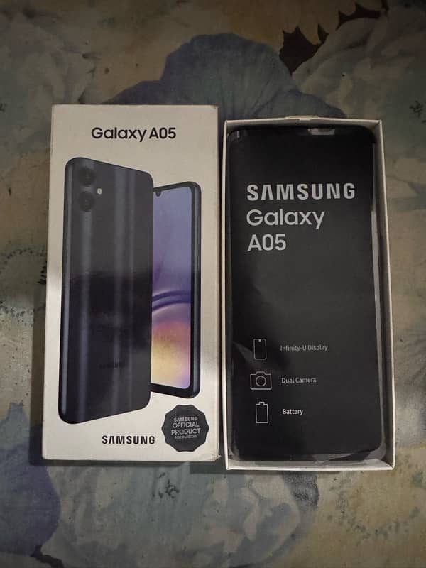 samsung A05 4/64 just box open 0