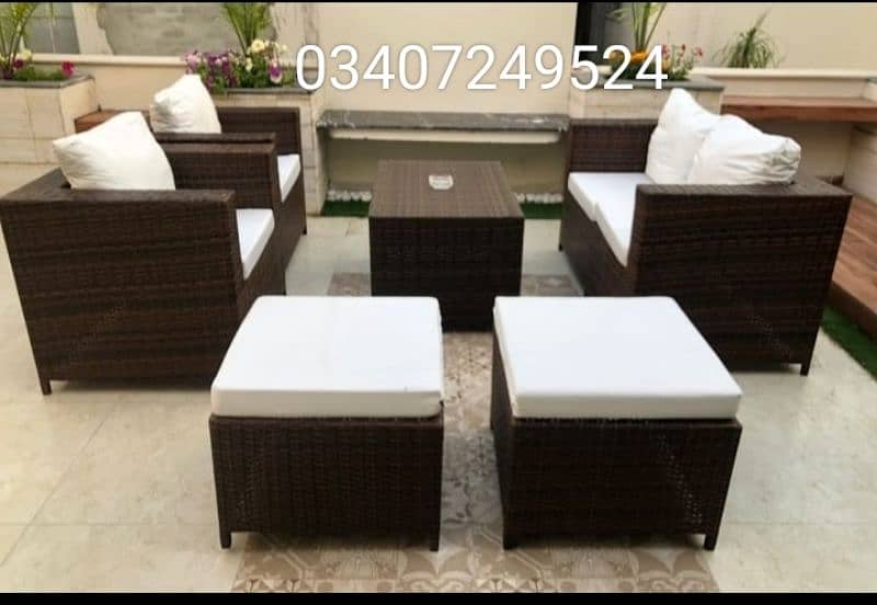 Garden chairs/rattan sofa sets/dining tables/UPVC outdoor furniture 0