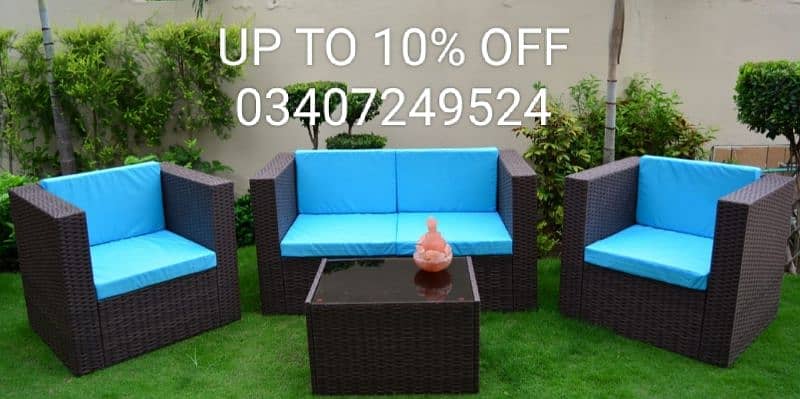 Garden chairs/rattan sofa sets/dining tables/UPVC outdoor furniture 6