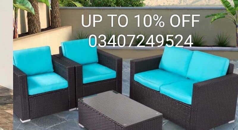 Garden chairs/rattan sofa sets/dining tables/UPVC outdoor furniture 8