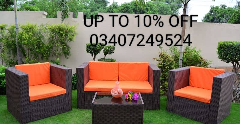 Garden chairs/rattan sofa sets/dining tables/UPVC outdoor furniture 9