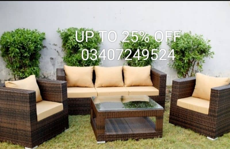 Garden chairs/rattan sofa sets/dining tables/UPVC outdoor furniture 1