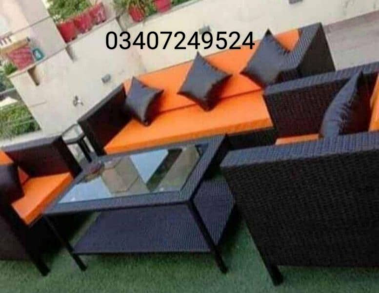 Garden chairs/rattan sofa sets/dining tables/UPVC outdoor furniture 4