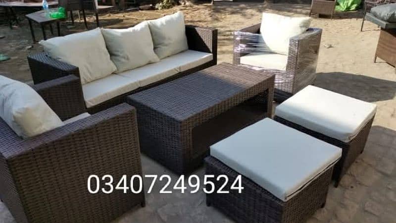 Garden chairs/rattan sofa sets/dining tables/UPVC outdoor furniture 6