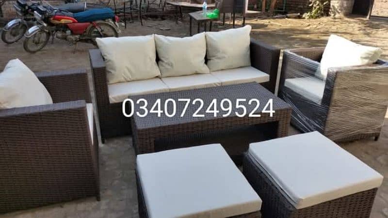 Garden chairs/rattan sofa sets/dining tables/UPVC outdoor furniture 10