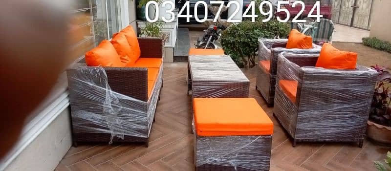 Garden chairs/rattan sofa sets/dining tables/UPVC outdoor furniture 15