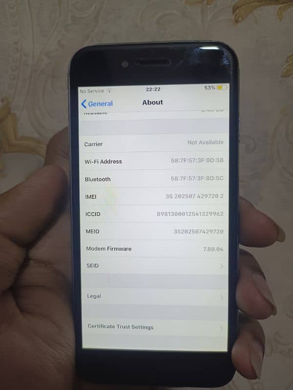 Iphone 6 new condition 2