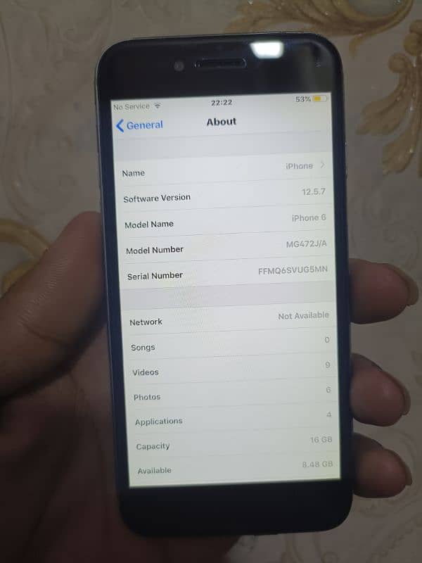 Iphone 6 new condition 3