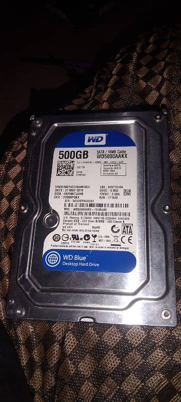 WD blue 500 gb hard drive 0