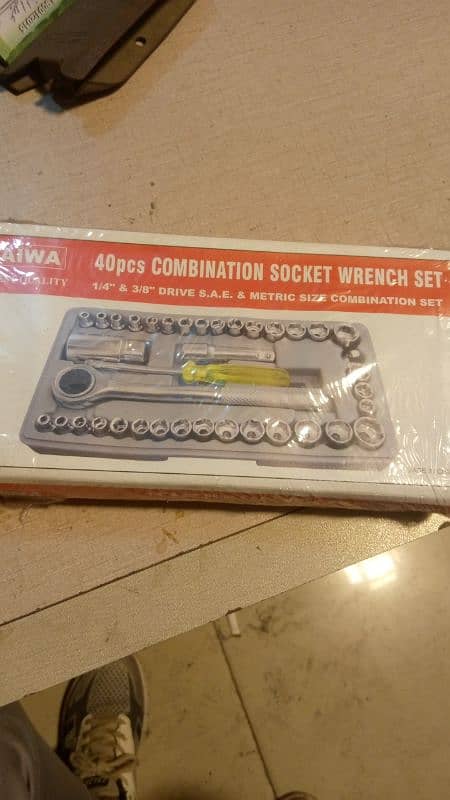 Brand New AIWA Toolkit Wrench Set 1