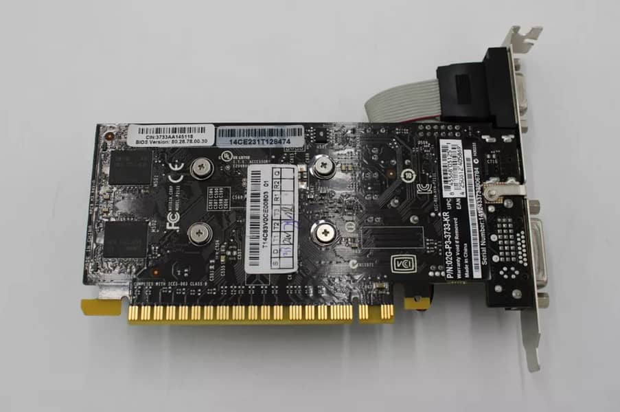 EVGA GeForce GT 730 2GB GDDR5 Graphics Video Card (Great) 1