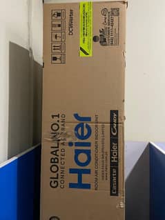 haier 1.5 ton AC for sale only 5 months used brand new Condition