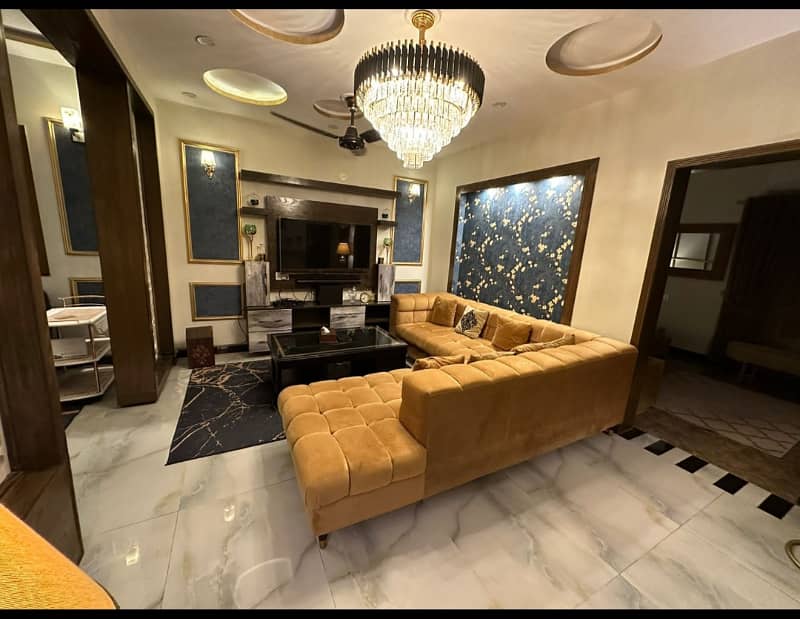 5 Marla Brand New First Entry Full Furnished Upper Portion For Rent In Bahia Town Lahore 0