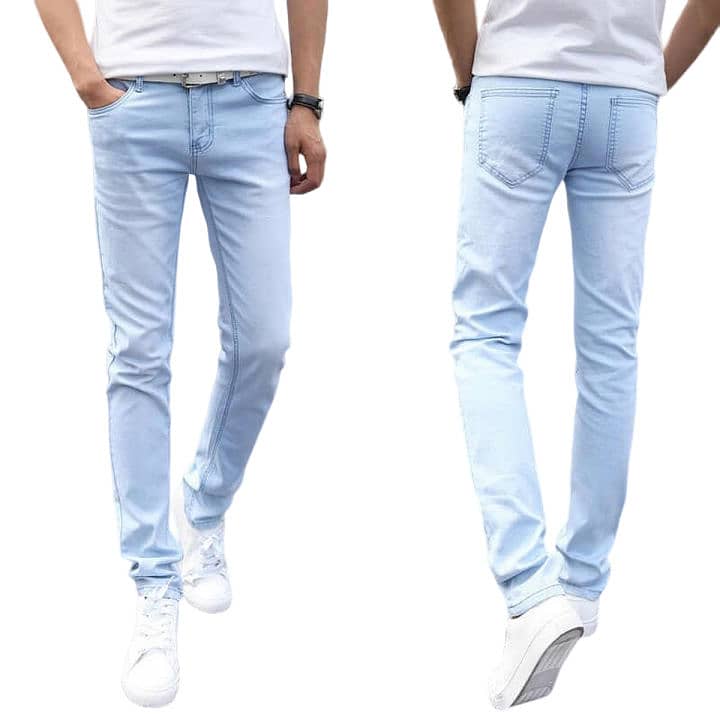 "Plain Jeans for Men & Women - Classic, Comfortable, Stylish Denim Wea 4