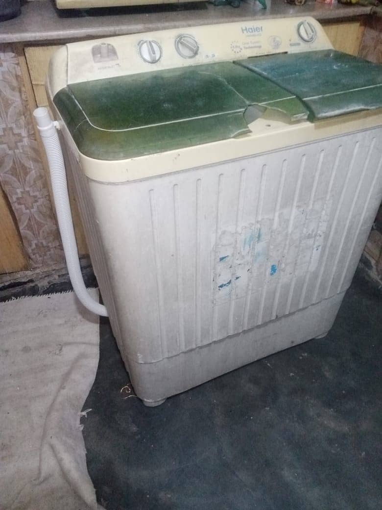 Haier washing machine 2