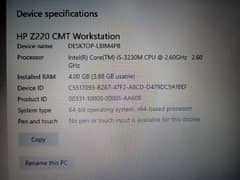 Dell vostro i5 3rd generation 4gb ram 320hdd hard drive for sale