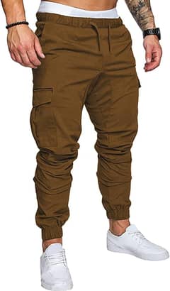 Cargo Six-Pocket Trousers for Men & Women - Stylish, Functional, Dura
                                title=