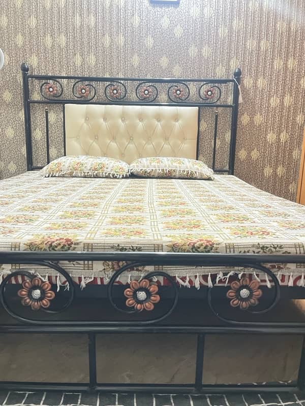 Iron Bed Set with mattress 1