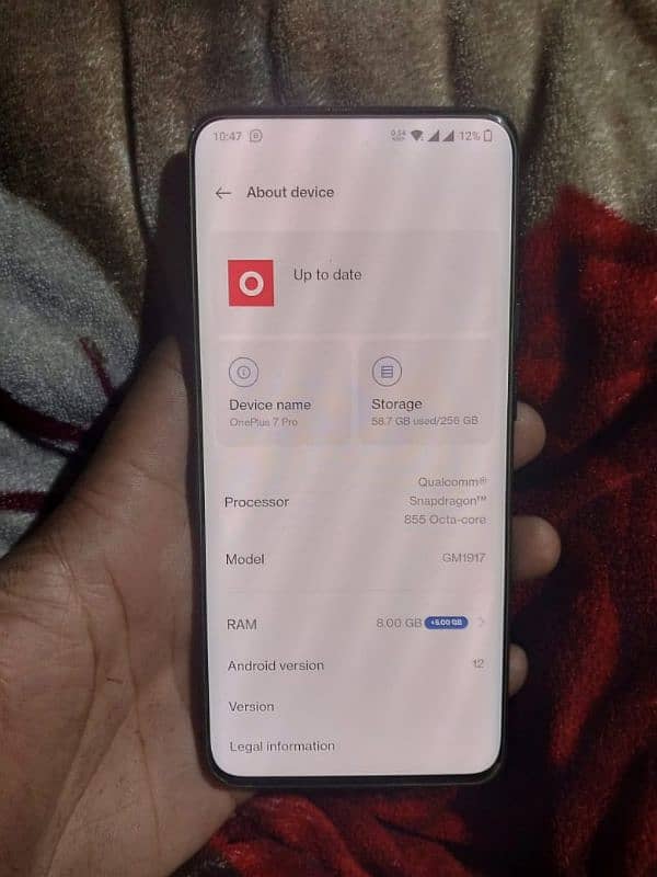 oneplus 7pro 8 256 duel sim patch exchange possible 6