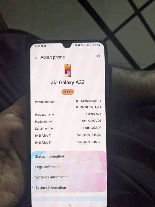 Samsung A32 6/128 GB 10/10 condition 0