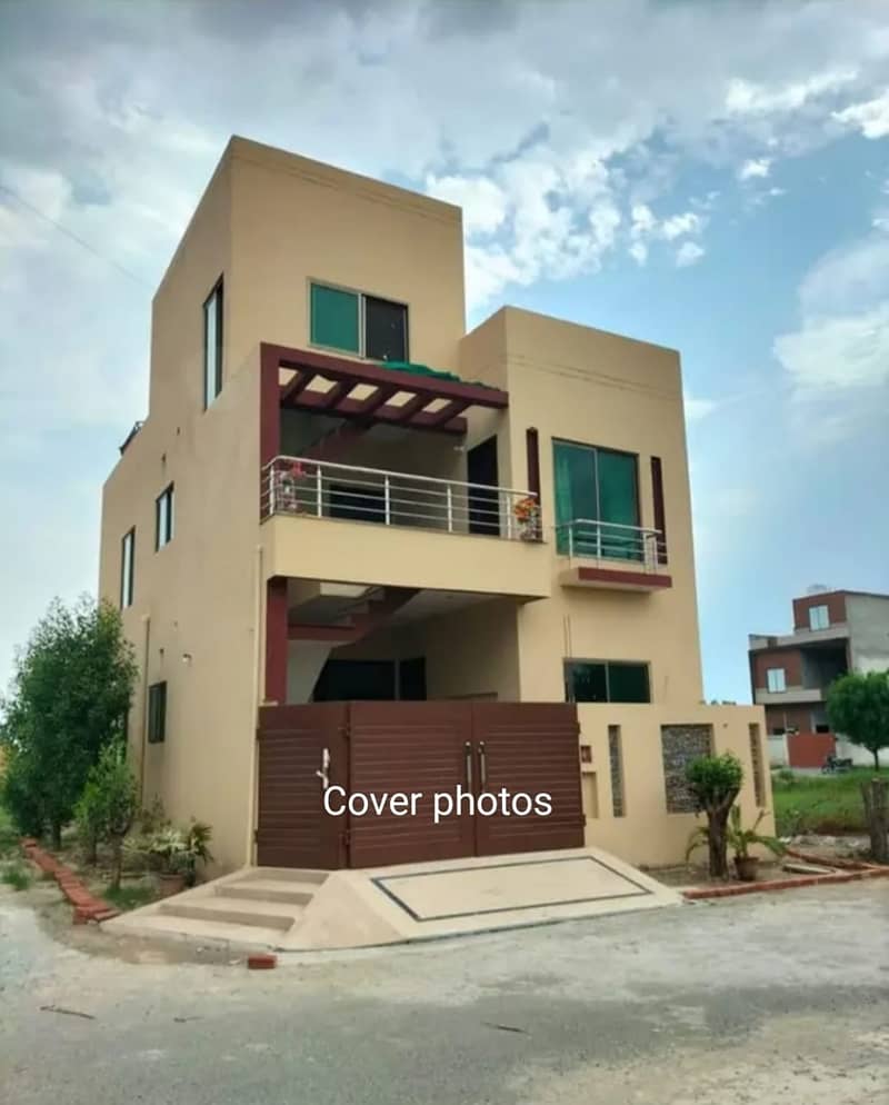 5 Marla Double Story Corner House for Sale 0