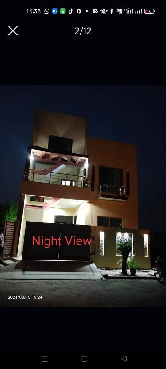 5 Marla Double Story Corner House for Sale 1