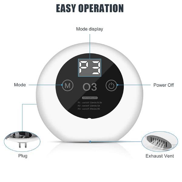 air purifier ozone generator Alpine Air Sterilizer 3