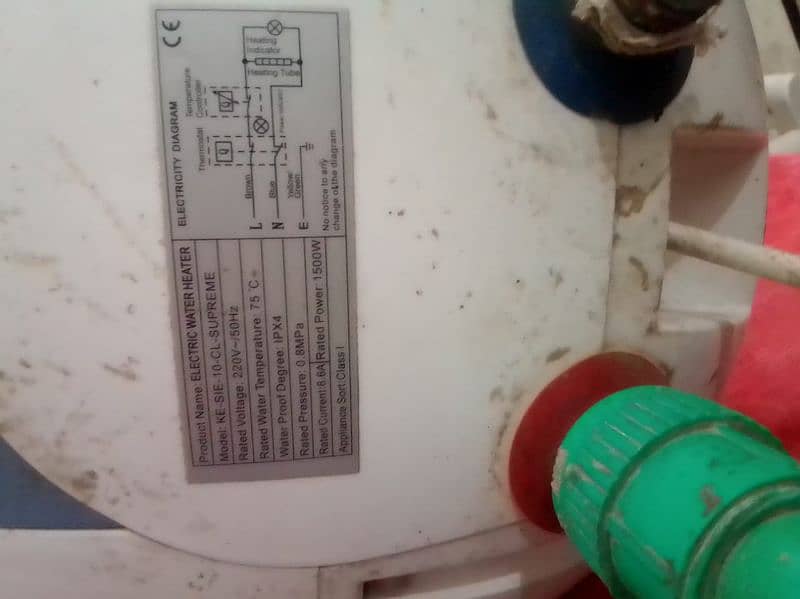 Electric water heater 2