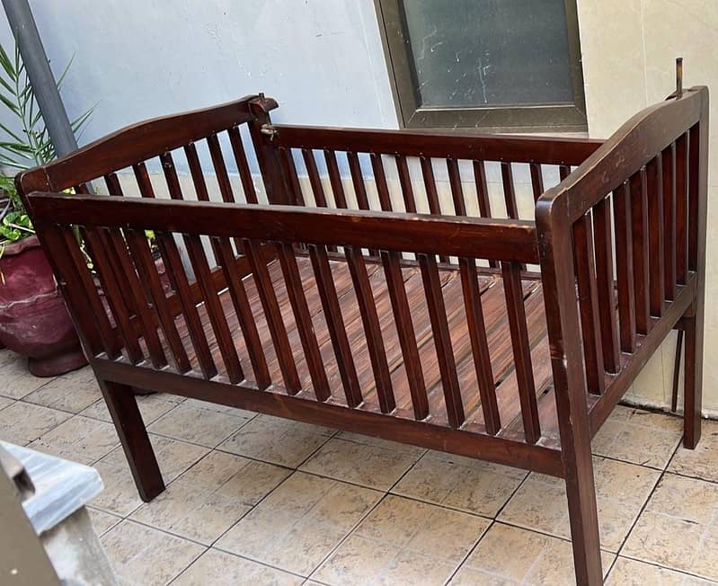 Baby cot wooden standard size 0