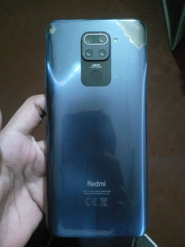 Xiaomi redmi not 9 (4/128) with box for sale or exchange 0