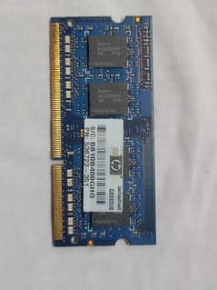 HP laptop RAM 2GB