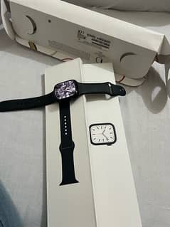 apple series 7 45mm with complete box