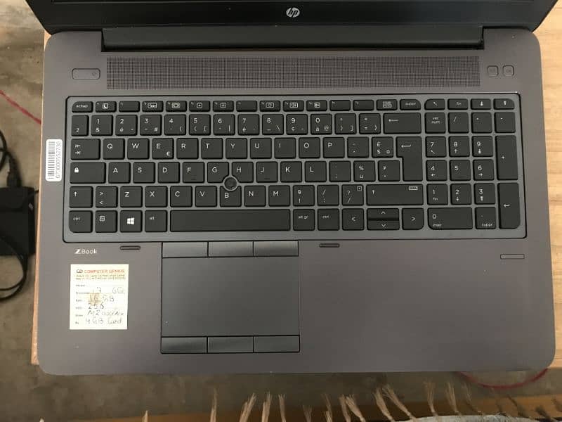 HP ZBook 15 G3 | i7 6th Gen | 16GB RAM | SSD | Quadro 4GB | Excellent 6