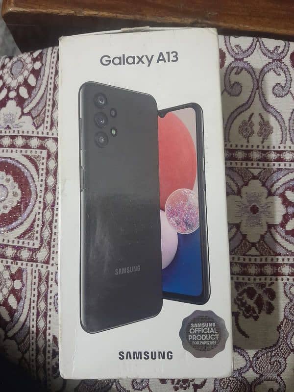 Samsung A13 4Ram 64GB pta proved all okay with boxx 5