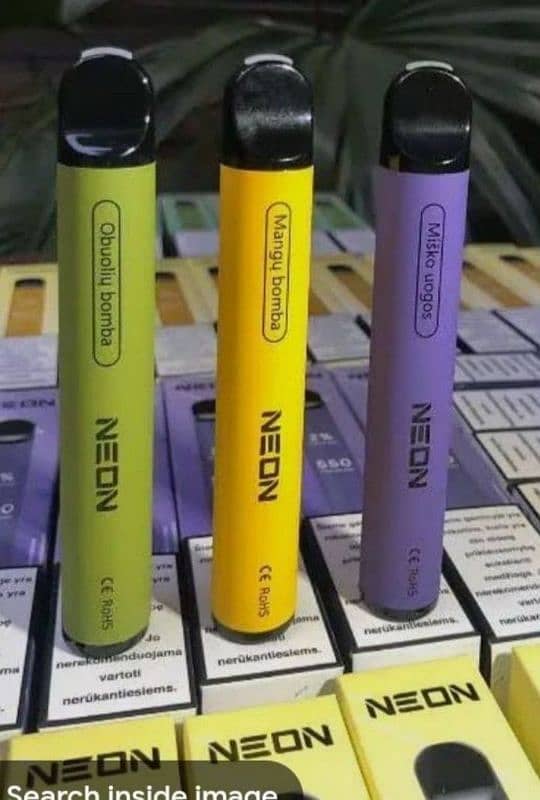 Neon 550 Puffs  Original Vape| SLUGGER | VAPES  | TOKYO 0