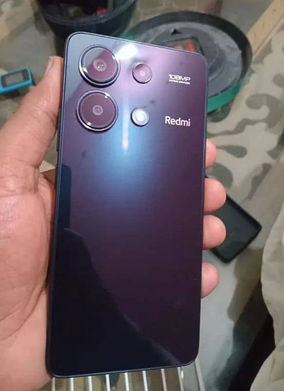 Redmi note 13  8/256. amoled display 108 pixel camera 0