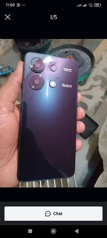 Redmi note 13  8/256. amoled display 108 pixel camera 5