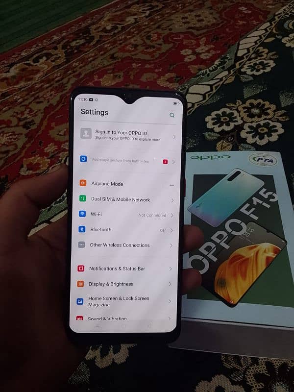 Oppo F15 Full box 9