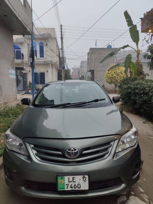 Toyota Corolla XLI 2012 0