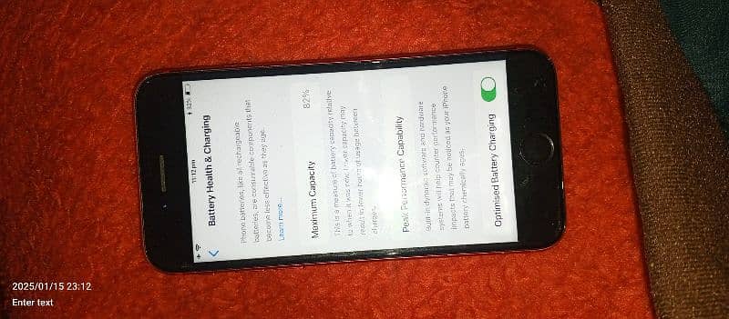 I phone se2020 64 gb battery health 82 non pta 6