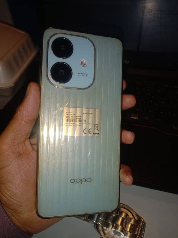 Oppo A3x  good condition with box and charger 0