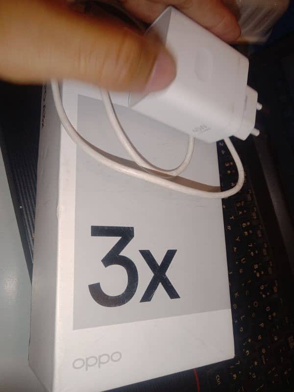 Oppo A3x  good condition with box and charger 5