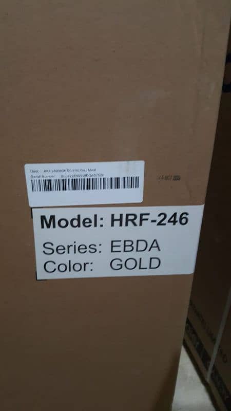 URGENT SELL HAIER REFRIGERATOR NEW SEALED PACK 1