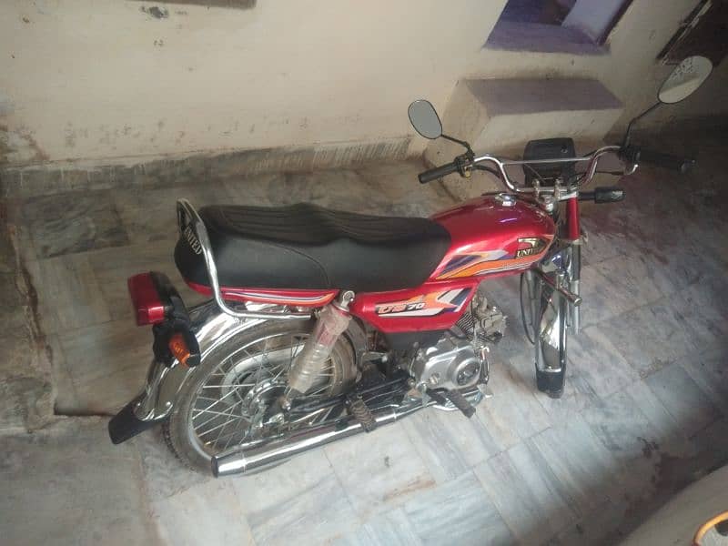 united bike new model good condition 1