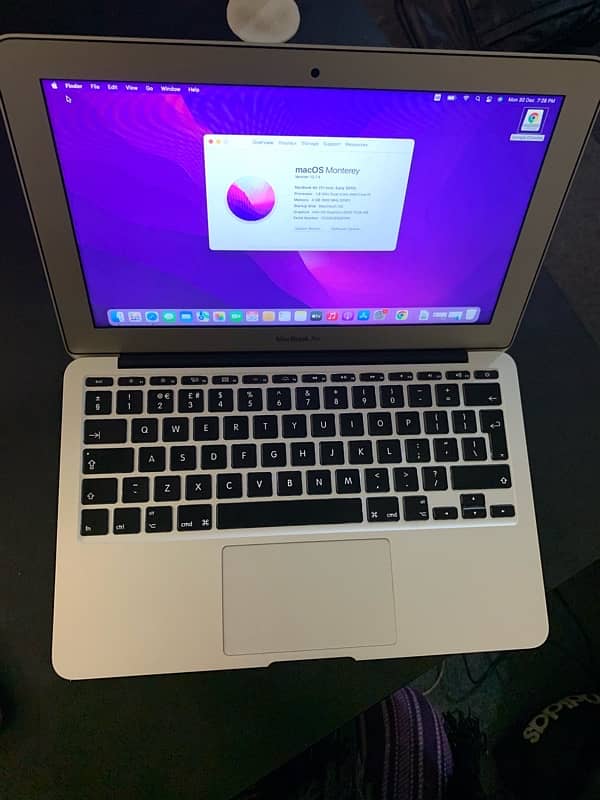 MacBook Air with MacOS Monterey 1