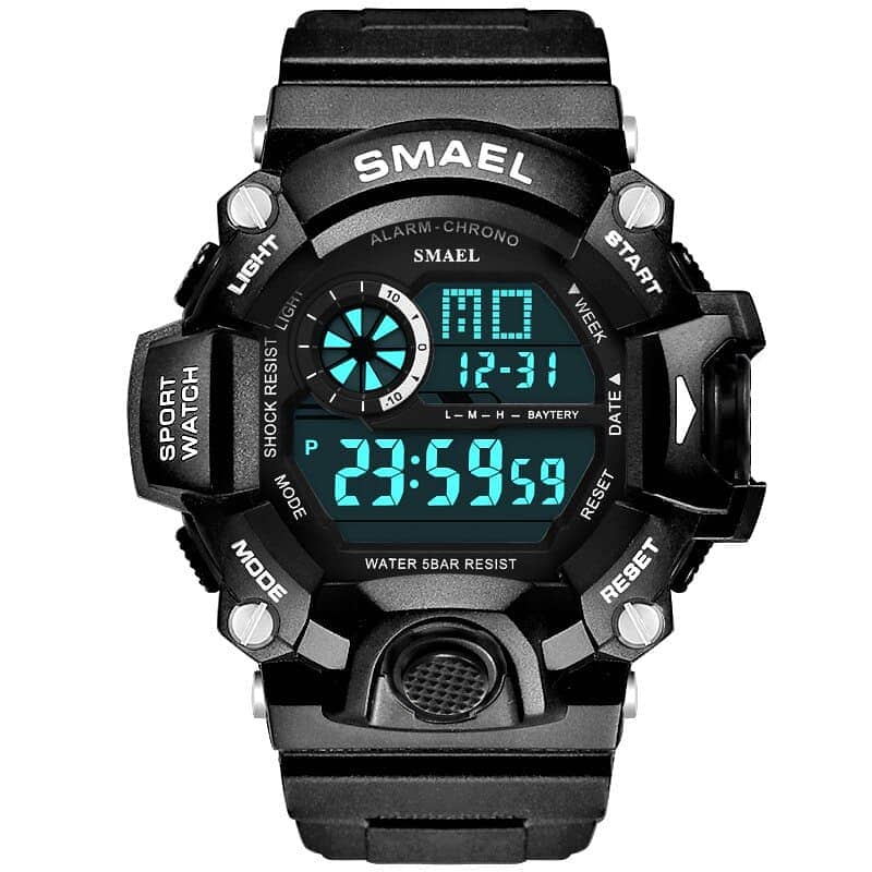 SMAEL 1385C Digital Sport Water Proof Watch 0